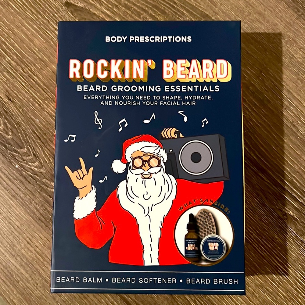 NIB Rockin Beard Grooming Kit